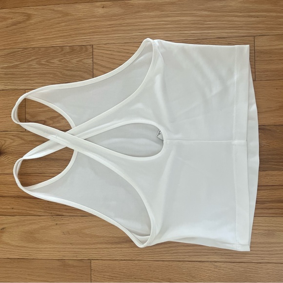 Gentle Fawn white tanktop. Size Medium. - Picture 2 of 3